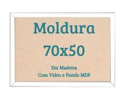 Moldura 70x50 Quebra Cabeça 1000 Peças 50x70 Quadro Com Vidro