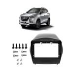 Moldura 9 Polegadas Hyundai Ix35 2010 À 2022 Preto Fosco