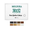 Moldura Branca 38X52 Para Quebra Cabeça Grow 500 Peças Petg