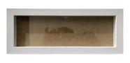 Moldura Caixa Alta 10x30 Com Profundidade de 1,5cm - Kit com 5 Unidades