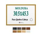 Moldura Caramelo 30,5X45,3 Para Quebra Cabeça 500 Pçs + Petg