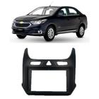 Moldura Chevrolet Cobalt 2016 em diante 2Din 9" Preto Expex - EPX9GM007