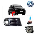 Moldura com Farol de Neblina Gol G5 2008 Aro Cromado SB LD - AI