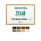 Moldura Cru 35X48 Para Quebra Cabeça Grow 500 Peças + Petg