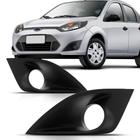 Moldura do Milha Ford Fiesta 2011 A 2013 com Furo Preto