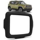 Moldura do Painel 2 Din Jeep Renegade Sport 2015 2016 2017 2018 2019 Preto 9 Polegadas