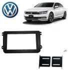 Moldura do Som Passat Comfortline 2018 Blackpiano 2 Din