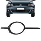 Moldura Farol Milha Aro Preto Gol Voyage G7 2017 2018 2019