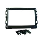 Moldura Fiamon 2 Din Fiat Toro/Mobi/Uno Preto Fosco