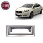 Moldura Fiat Linea Essence 2010 1 Din LDV Prata - MF