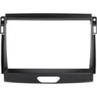 Moldura icarpad 9 pol. ford ranger xls 2016/19 preto fosco