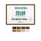 Moldura Marrom 50X69 Para Quebra Cabeça Grow 1000 Peças Petg