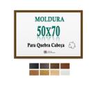 Moldura Marrom 50X70 Quebra Cabeça Grow 1.000 Pcs Com Petg