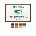 Moldura Marrom 50X72 Cm Quebra Cabeça Grow 1000 Pecas Petg