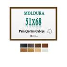 Moldura Marrom 51X68 Para Quebra Cabeça Grow 1000 Peças Petg