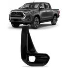 Moldura Milha Hilux Pick-Up 2021 A 2023 Black Piano C/ Furo - SP ACESSÓRIOS