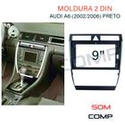 Moldura multimídia rádio audi a6 (2002/2006) - LUDOVICO