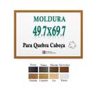 Moldura Oncinha 49,7X69,7 Quebra Cabeça Game Office Petg