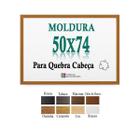 Moldura Oncinha 50X74 Para Quebra Cabeça 1.000 Pecas + Petg