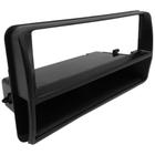 Moldura Painel 1 Din Toyota Corolla Fielder 2003 A 2008 - Preto