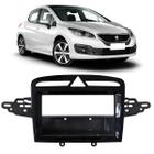 Moldura Painel 1din Porta Objeto Peugeot 308 408 Black Piano