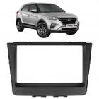 Moldura painel dvd 2 din hyundai creta 2016 á 2021 preto