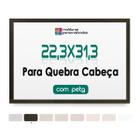 MOLDURA PRETA 22,3x31,3 PARA QUEBRA CABEÇA 500 PCS COM PETG