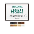 Moldura Preta 44,9X62,3 Cm Quebra Cabeça 1000 Peças + Petg