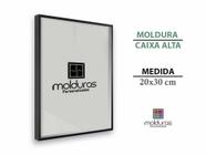 Moldura Quadro A4 20x30 C/ Petg Poster Caixa Alta