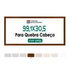 Moldura Quebra Cabeça Panorâmico 99,1 X 30,5 Com Petg