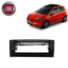 Moldura Rádio Fiat Punto 2007 1 Din LDV Black Piano