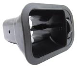 Moldura/Suporte Lateral Difusor Preto - Lado Direito