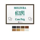 Moldura Tabaco 61X91 Paisagem Quadro Arte Poster Arte Petg