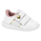 Molekinha Tenis Napa Glamour Branco