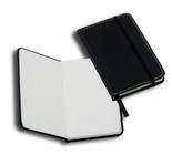 Moleskine em Couro Legítimo Preto - Finess Presentes