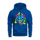 Moletom Algodão Canguru Inverno Premium Estampado Gato Olhar