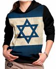 Moletom Bandeira de Israel feminino Jerusalem blusa casaco