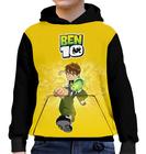 Moletom Ben 10 Infantil UNISSEX Desenho Blusa canguru Yellow