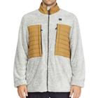 Moletom Billabong Fechado Glacier Masculino Cinza Claro