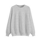 Moletom Blusa Casaco Agasalho Liso Blusão de Frio Sem Capuz - Careca