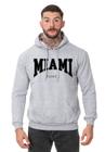 Moletom Blusa de Frio Algodão Casual Miami Florida