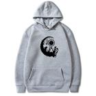 Moletom Blusa de Frio Alice no País das Maravilhas Lua Algodão