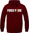 Moletom Blusa de Frio Canguru Free Fire Adulto Feminino Masculino