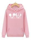 Moletom Blusa de Frio Canguru Mickey e Minnie Feminino Masculino