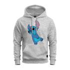 Moletom Blusa De Frio Inverno Confortável Estampado Stich