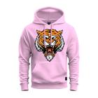 Moletom Blusa de Frio Premium Unissex Algodão Tigre Boca Furiosa