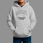 Moletom Canguru Infantil Masculino Streetwear Moda De Rua Tecido Macio Montauk