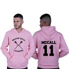 Moletom Canguru Unissex Série Teen Wolf Scott McCall 11 Lacrosse