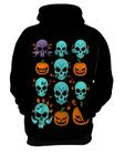 Moletom Casaco Tshirt Halloween Esqueletos Caveiras HD 6