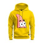 Moletom Com Bolso Capuz Estampado Unissex Confortável Patrick